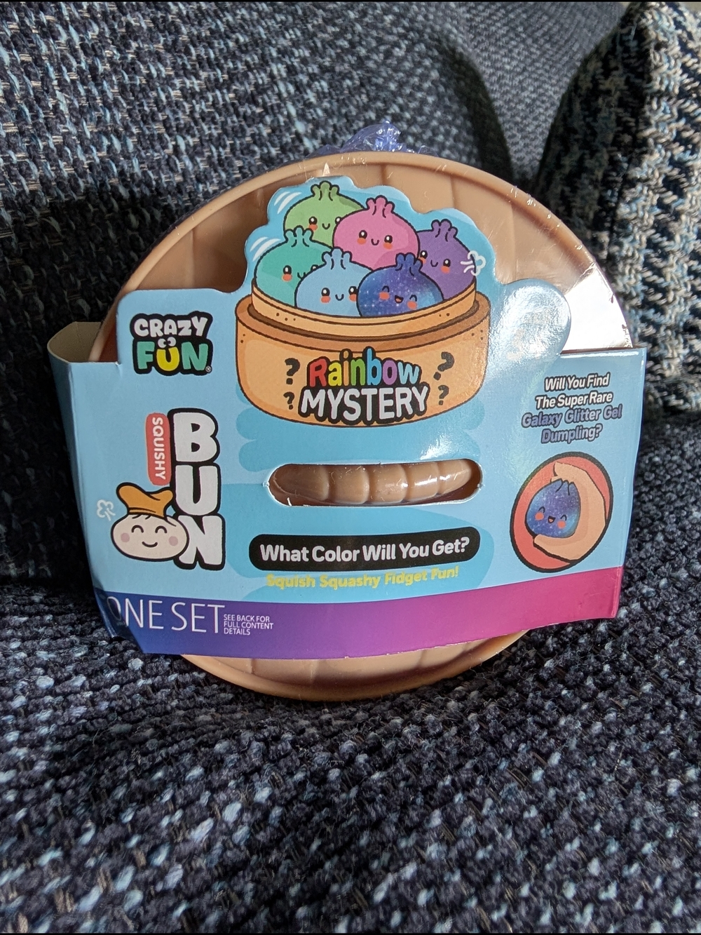 Rainbow Mystery Squishy Bun